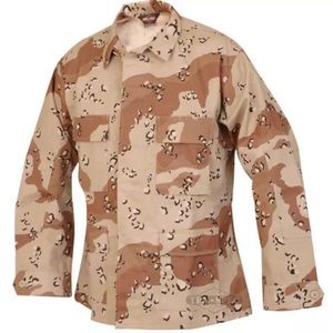 Men’s Military Jacket in Desert Camo